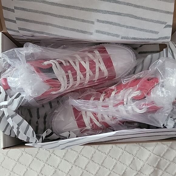 MCQ By Alexander McQueen Swarm Swallow Vulcanized High Top UNISEX Authentic - Picture 12 of 14